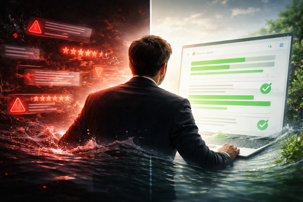 удаление негатива из интернета управление репутацией в поисковой выдаче до и после