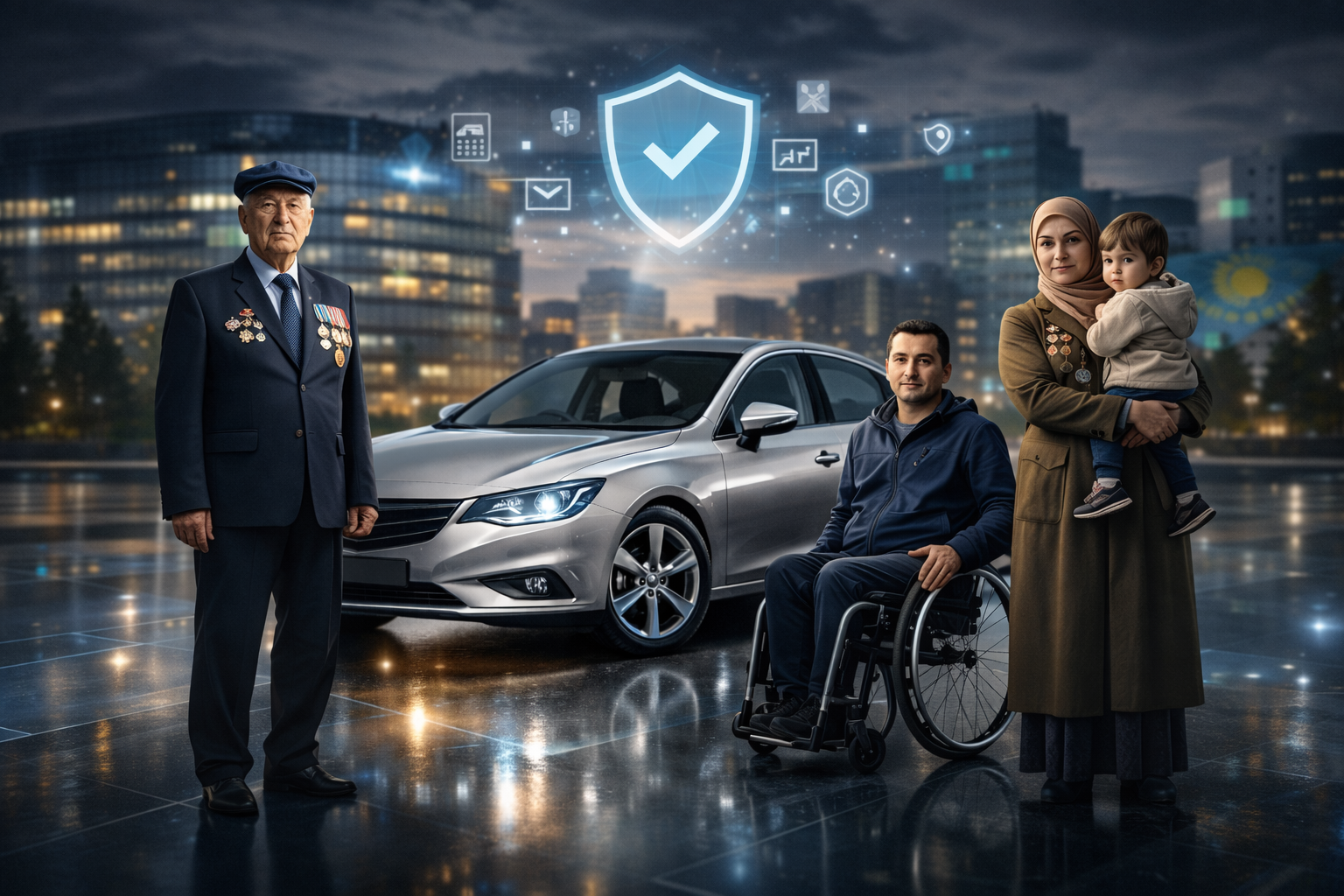 кто освобождается от налога на транспорт в Казахстане список льготников и условий