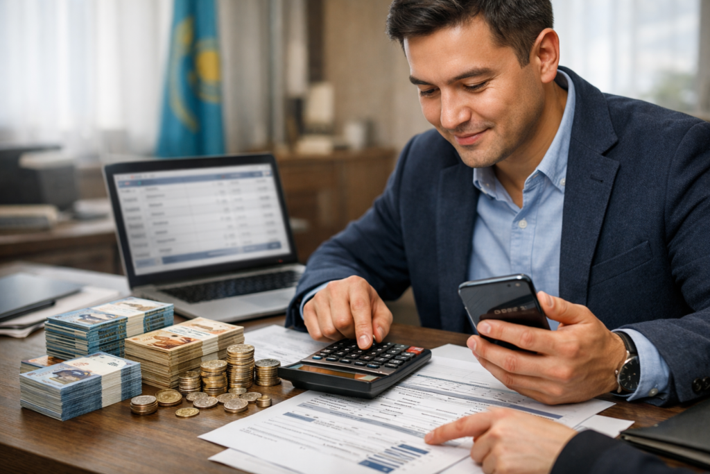 Таблица МРП в Казахстане на 2026 год с расчётом 1, 5, 10, 20 и 100 МРП в тенге