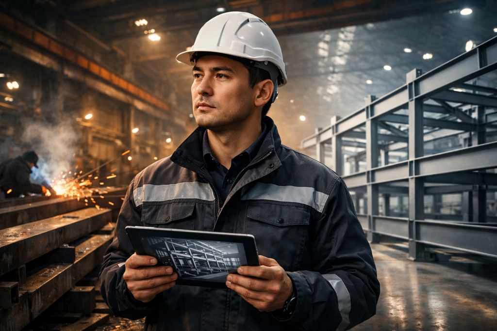 ОКЭД 25111 Казахстан производство металлоконструкций стальные каркасы здания завод металлоконструкций