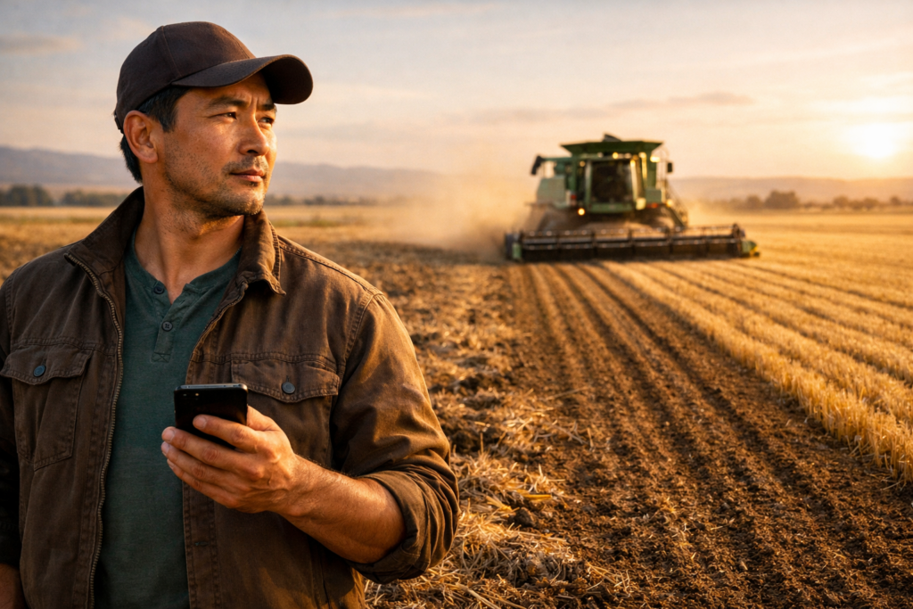 сельскохозяйственные услуги Казахстан техника трактор работа поле цены агроуслуги