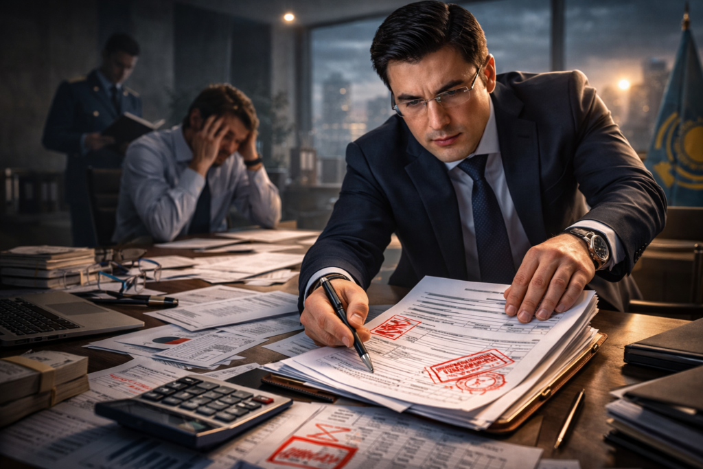 услуги по налоговым спорам Казахстан сопровождение стоимость акт налоговой проверки КГД юрист