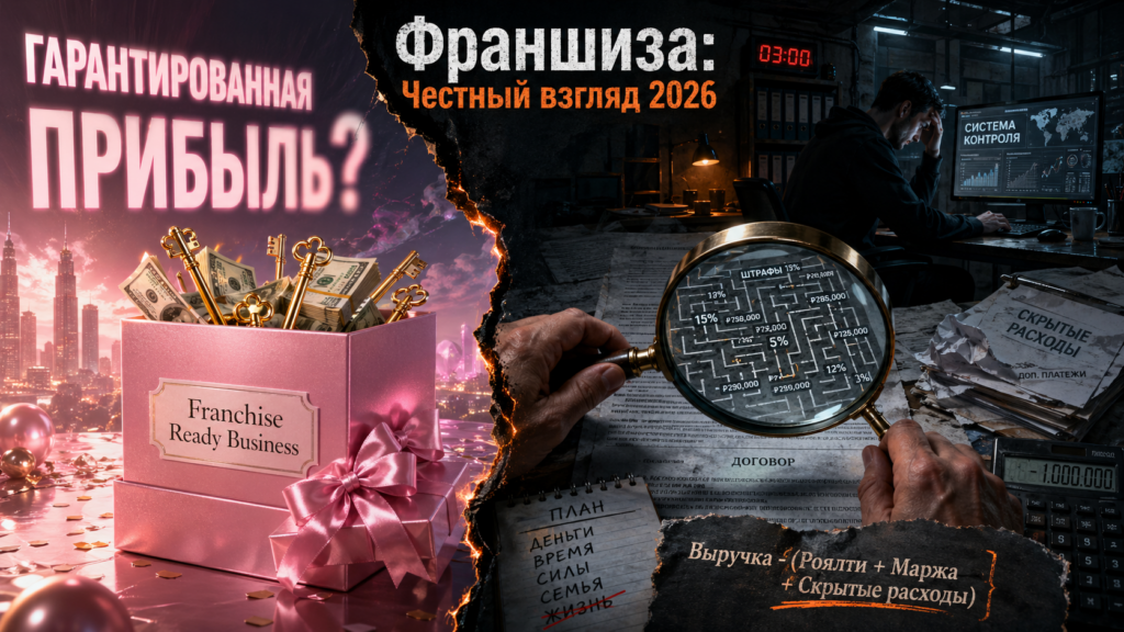 Франшиза 2026 сравнение иллюзия и реальность риски роялти проверка