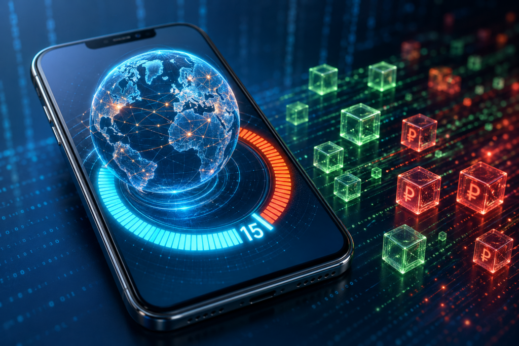 схема маршрутизации зарубежного интернет-трафика через иностранные серверы