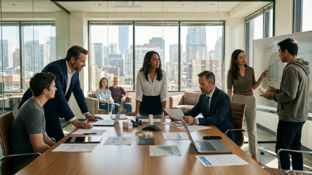 Участники венчурного рынка: бизнес-ангел, венчурный фонд, LP, GP, акселератор и венчурная студия в одной визуальной экосистеме стартап-инвестиций