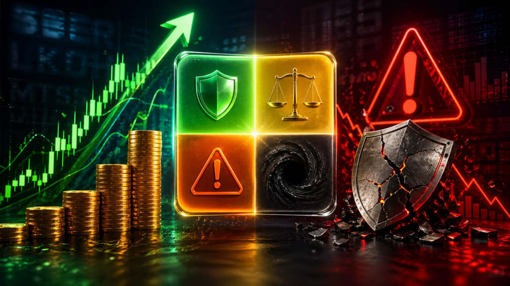 Матрица риск/доходность дивидендных акций России 2026 — надежные, баланс, высокий риск, ловушки