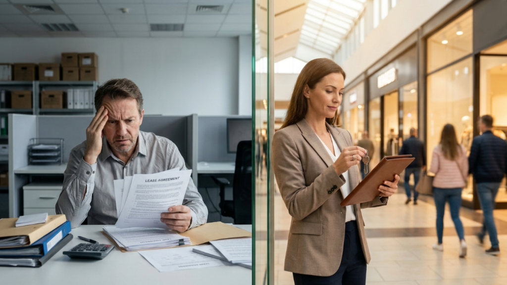 аренда торговой недвижимости Казахстан магазин или ТЦ выбор ОКЭД 68204 инвестор анализирует объект