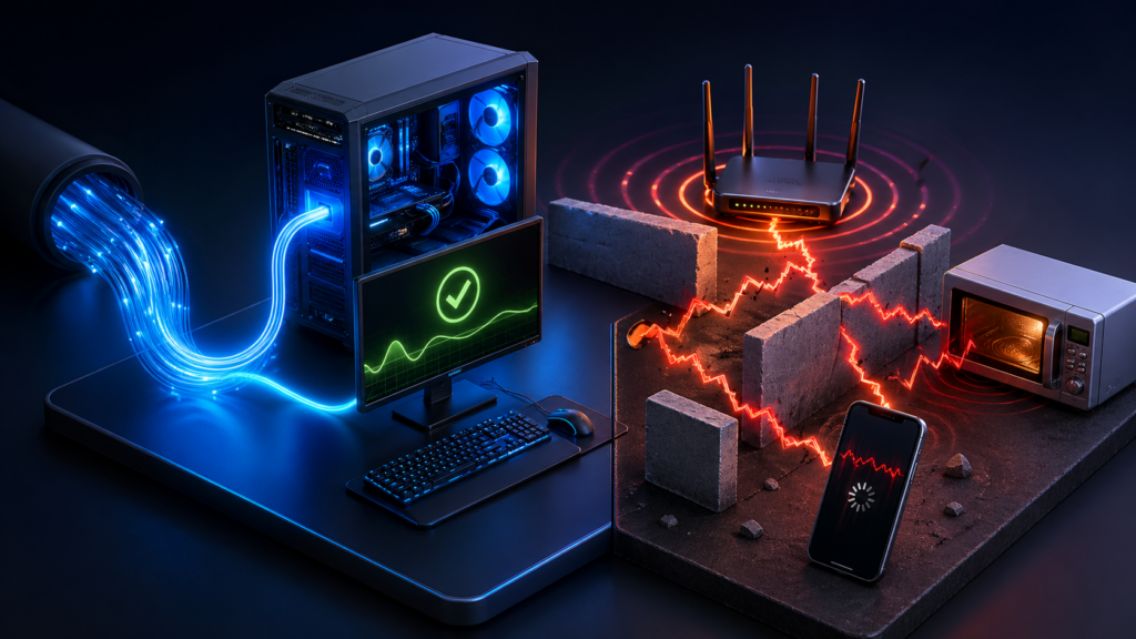 Проводной интернет GPON и Wi-Fi 6 роутер схема подключения квартиры 2026